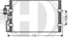 Diederichs DCC1078 - Condensateur, climatisation droxauto.com