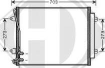 Diederichs DCC1858 - Condensateur, climatisation droxauto.com