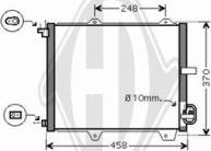 Diederichs DCC1386 - Condensateur, climatisation droxauto.com
