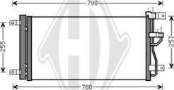 Diederichs DCC1741 - Condensateur, climatisation droxauto.com