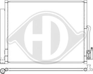 Diederichs DCC1739 - Condensateur, climatisation droxauto.com