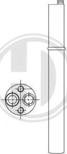 Diederichs DCT1023 - Filtre déshydratant, climatisation droxauto.com