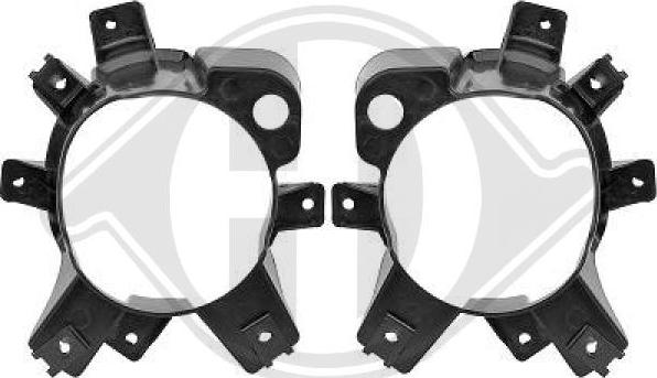 Diederichs zub00288 - Support, phare antibrouillard droxauto.com