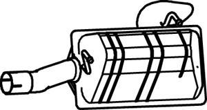 Dinex 56338 - Silencieux arrière droxauto.com