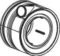 Dinex 68886 - Kit d'assemblage, système d'échappement droxauto.com