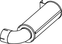 Dinex 18636 - Tuyau d'échappement droxauto.com