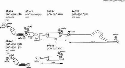 Dinex 350000035_01 - Échappement droxauto.com