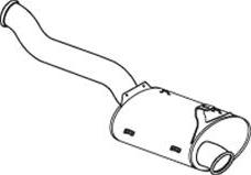 Dinex 21450 - Silencieux arrière droxauto.com