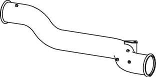 Dinex 21511 - Tuyau d'échappement droxauto.com