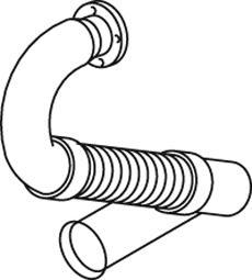 Dinex 21189 - Tuyau d'échappement droxauto.com