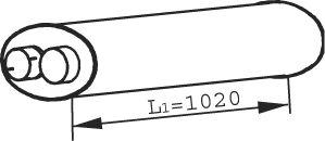 Dinex 21395 - Silencieux central droxauto.com