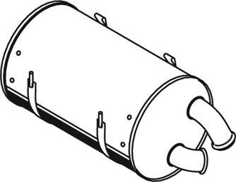 Dinex 21355 - Silencieux central droxauto.com