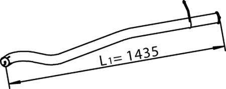 Dinex 28781 - Tuyau d'échappement droxauto.com