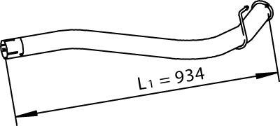 Dinex 28782 - Tuyau d'échappement droxauto.com