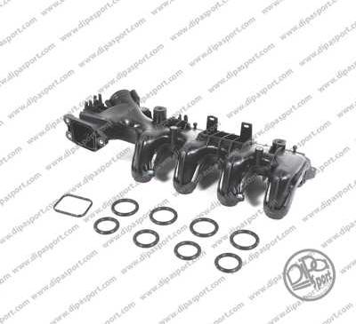 Dipasport COL072R - Tube d'admission, alimentation d'air droxauto.com