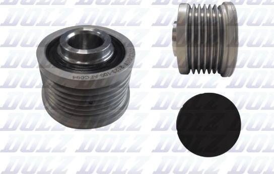 DOLZ AFC094 - Poulie, alternateur droxauto.com