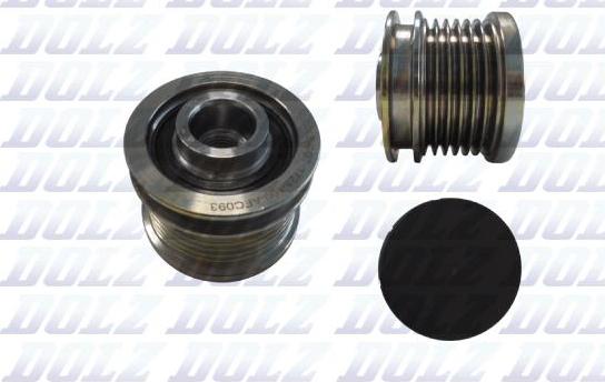 DOLZ AFC093 - Poulie, alternateur droxauto.com