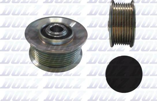 DOLZ AFC058 - Poulie, alternateur droxauto.com