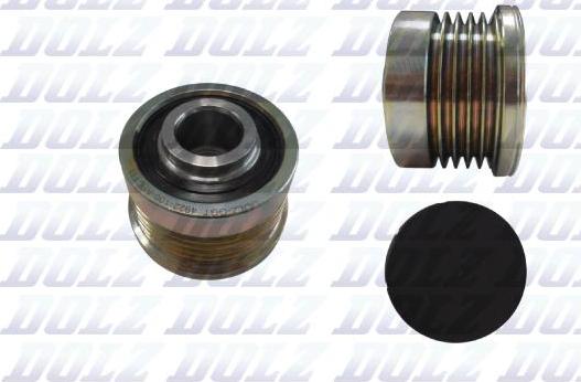 DOLZ AFC115 - Poulie, alternateur droxauto.com