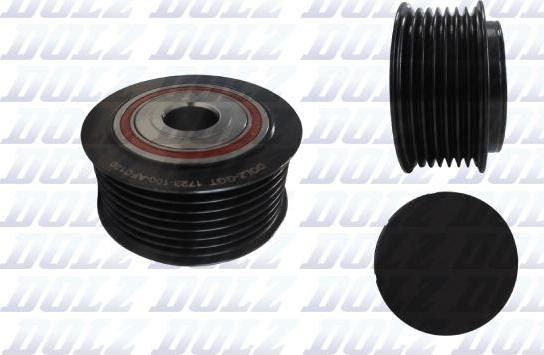 DOLZ AFC120 - Poulie, alternateur droxauto.com