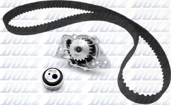 DOLZ KD331 - Pompe à eau + kit de courroie de distribution droxauto.com