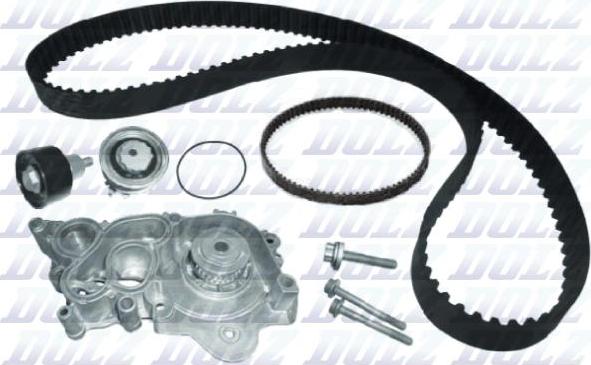 DOLZ KD298 - Pompe à eau + kit de courroie de distribution droxauto.com
