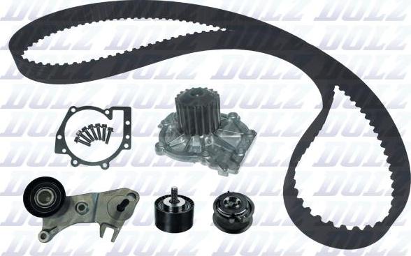 DOLZ KD254 - Pompe à eau + kit de courroie de distribution droxauto.com