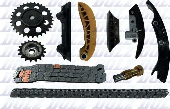 DOLZ SKCA124 - Kit de distribution par chaîne droxauto.com