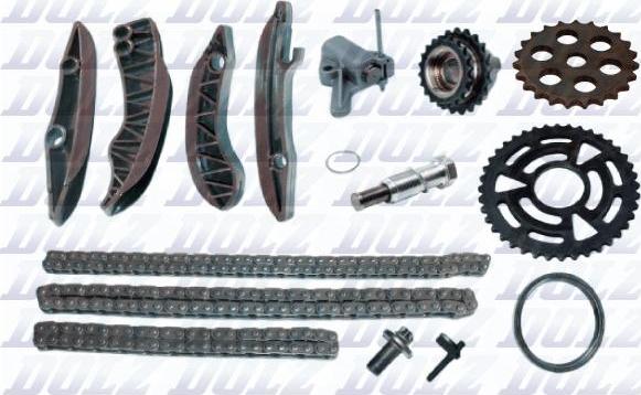 DOLZ SKCB120 - Kit de distribution par chaîne droxauto.com