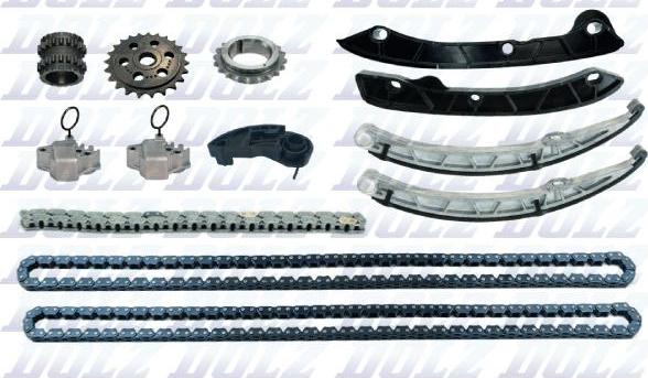 DOLZ SKCL028 - Kit de distribution par chaîne droxauto.com