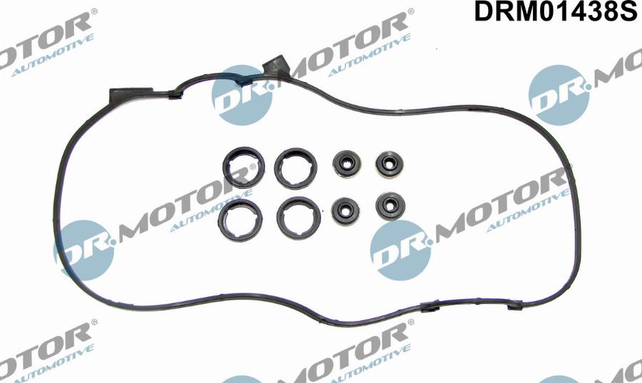 Dr.Motor Automotive DRM01438S - Jeu de joints d'étanchéité, couvercle de culasse droxauto.com