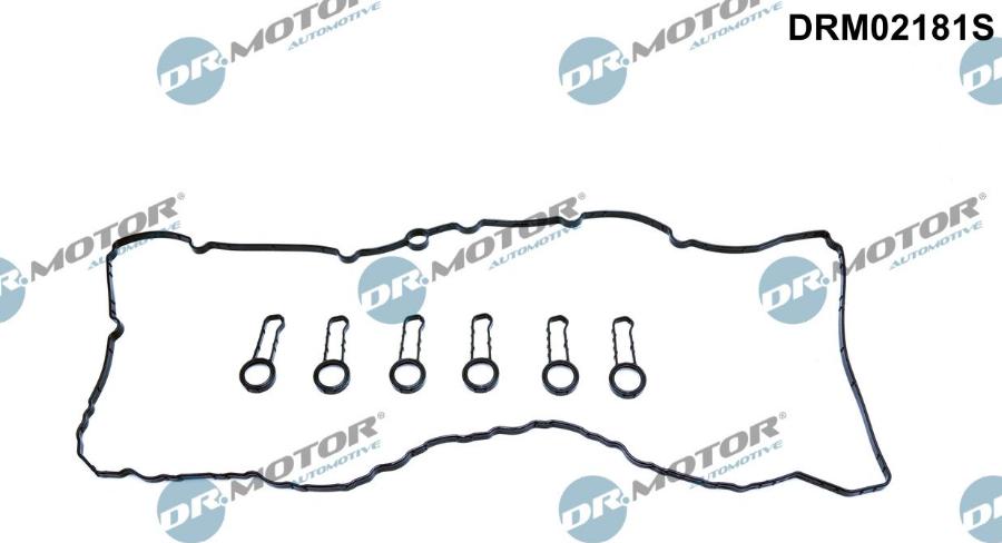 Dr.Motor Automotive DRM02181S - Jeu de joints d'étanchéité, couvercle de culasse droxauto.com