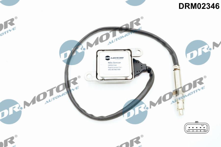 Dr.Motor Automotive DRM02346 - Capteur NOx, Injection d'urée droxauto.com