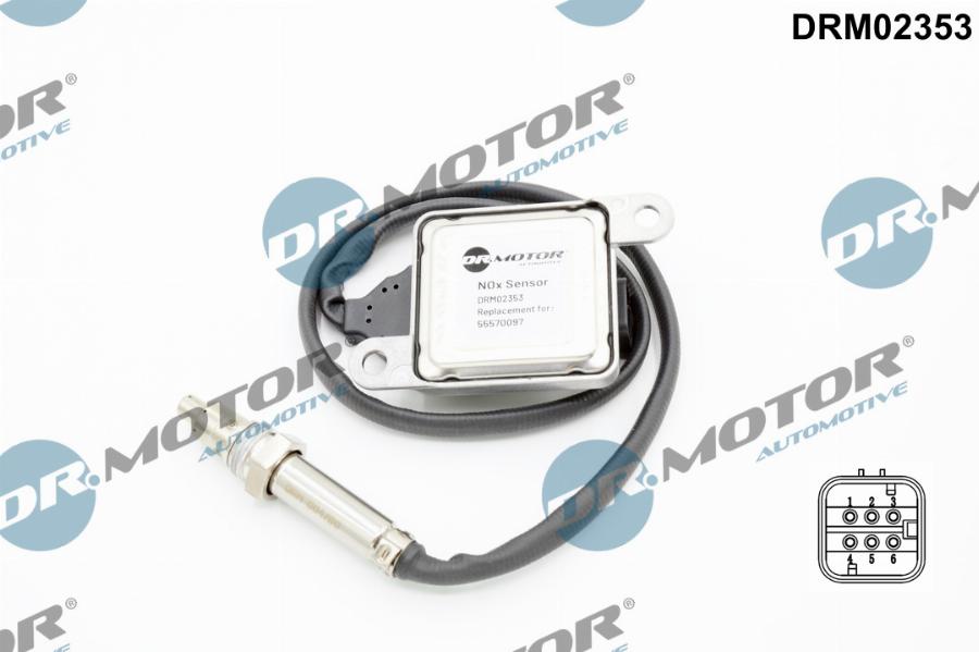 Dr.Motor Automotive DRM02353 - Capteur NOx, Injection d'urée droxauto.com