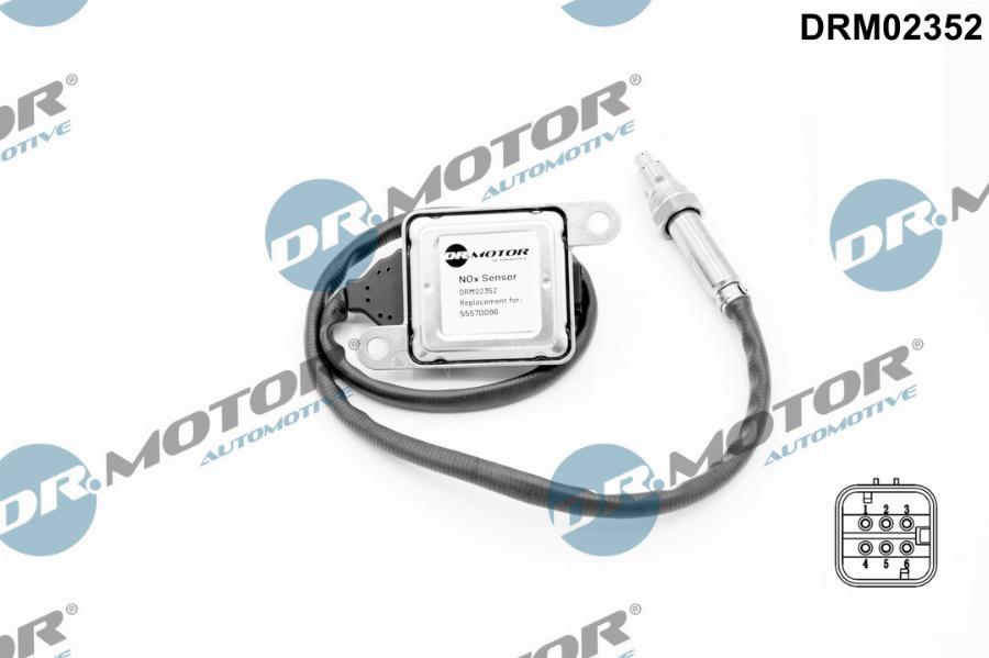 Dr.Motor Automotive DRM02352 - Capteur NOx, Injection d'urée droxauto.com