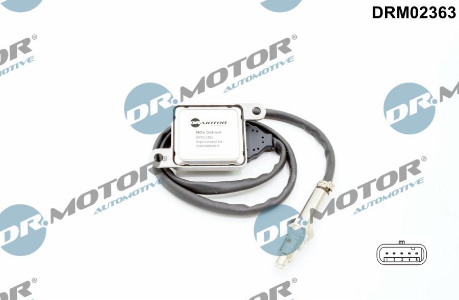 Dr.Motor Automotive DRM02363 - Capteur NOx, Injection d'urée droxauto.com