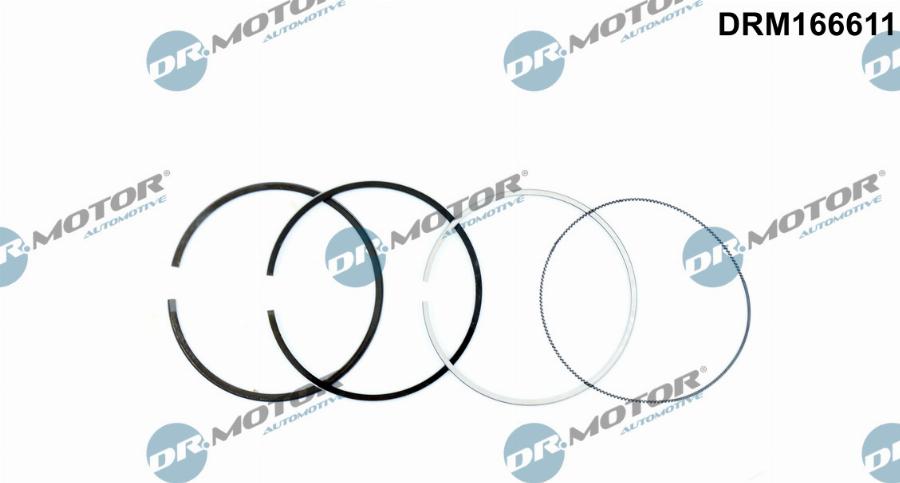 Dr.Motor Automotive DRM166611 - Jeu de segments de pistons droxauto.com