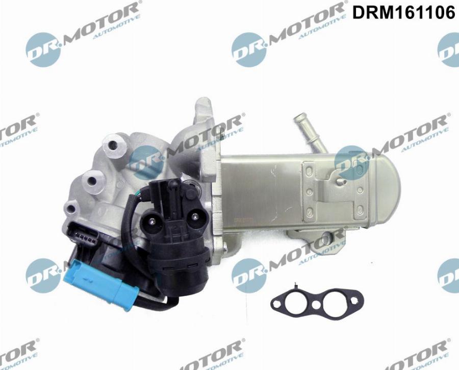 Dr.Motor Automotive DRM161106 - Radiateur, réaspiration des gaz d'échappement droxauto.com