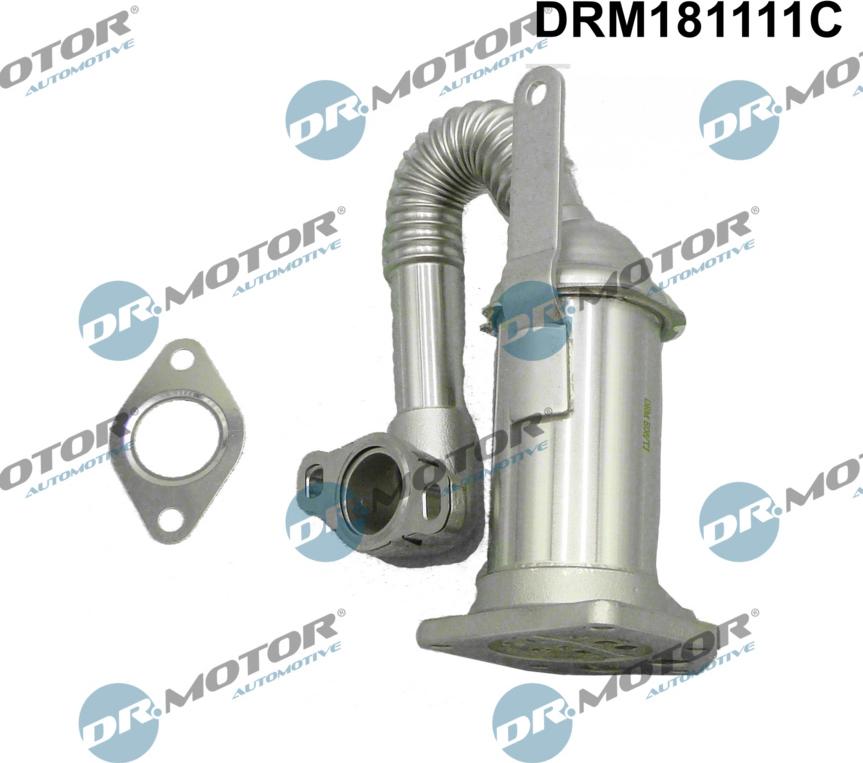 Dr.Motor Automotive DRM181111C - Radiateur, réaspiration des gaz d'échappement droxauto.com