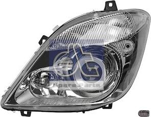 DT Spare Parts 4.68090 - Projecteur principal droxauto.com