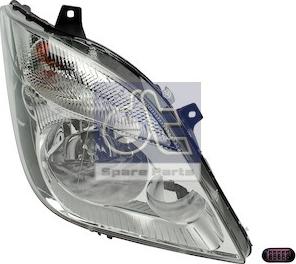 DT Spare Parts 4.68088 - Projecteur principal droxauto.com