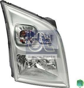 DT Spare Parts 13.77003 - Projecteur principal droxauto.com
