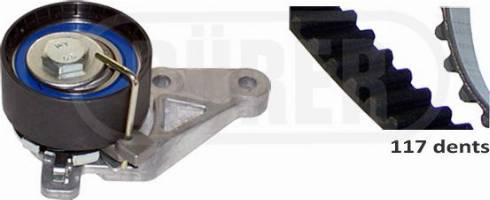 DÜRER 141160 - Kit de distribution droxauto.com