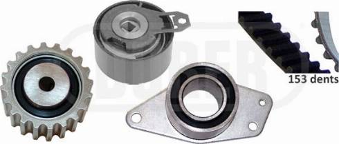 DÜRER 161107 - Kit de distribution droxauto.com