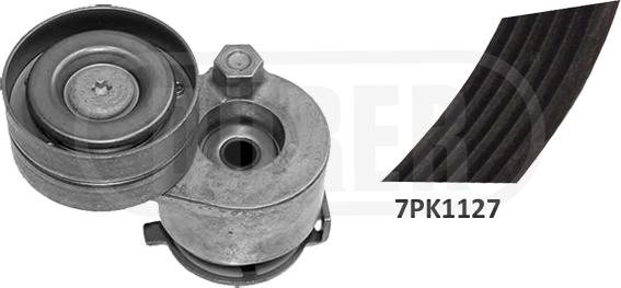 DÜRER 163012 - Jeu de courroies trapézoïdales à nervures droxauto.com