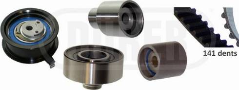 DÜRER 181142 - Kit de distribution droxauto.com