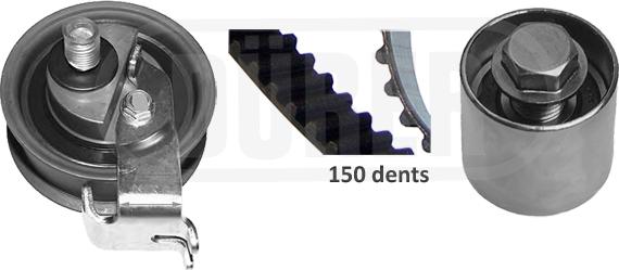 DÜRER 181376 - Kit de distribution droxauto.com