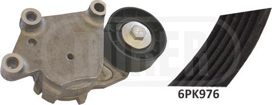 DÜRER 123016 - Jeu de courroies trapézoïdales à nervures droxauto.com