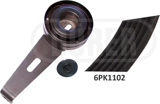 DÜRER 323002 - Jeu de courroies trapézoïdales à nervures droxauto.com