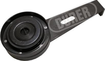 DÜRER 23002 - Poulie renvoi / transmission, courroie trapézoïdale à nervures droxauto.com